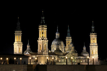 Naklejka premium Church at night