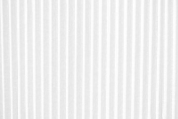 Obraz premium Silver stainless steel aluminum wall made into a white background