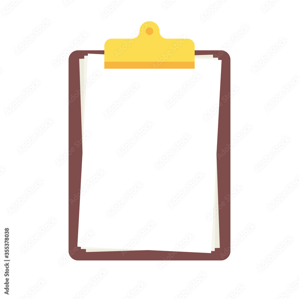Poster isolated document icon vector design