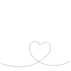 Valentines day heart love background vector illustration