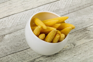 Pickled baby corn