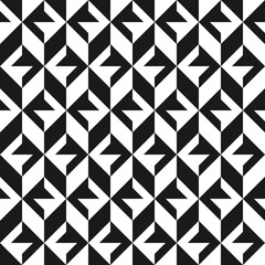 Fototapeta premium Seamless geometric abstract pattern with hexagon composition