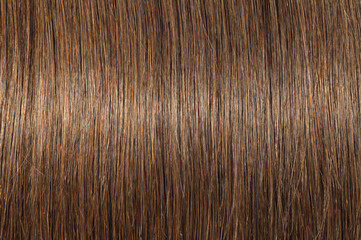 single piece clip in straight dark brown human hair extensions 