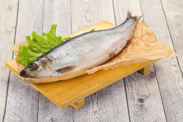 Salted herring fish