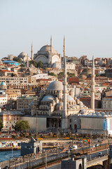 Fototapeta premium Panoramic view of the historical center of Istanbul,