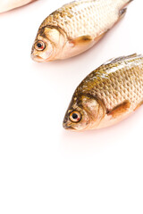 Fresh ingredients crucian carp