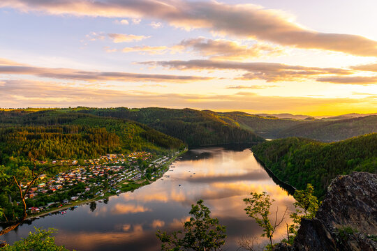 In the heart of Th&uuml;ringen, where the forests whisper and the Saale gently flows, there lies a rocky outcrop known as Bockfelsen