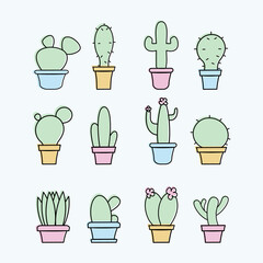 Cactus set
