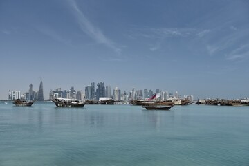 Fototapeta premium qatar harbar.