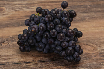 Fresh ripe sweet red grape