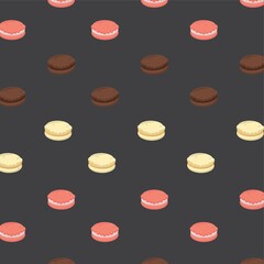 background with macaron