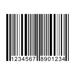 Vector illustration of bar code.