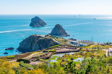 Oryukdo Island near busan, republic of korea