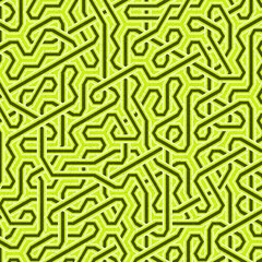 Colour Hexagon Tile Connection art background design illustration