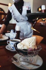 喫茶店　カフェ　スイーツ　コーヒーゼリー