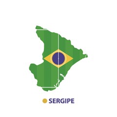 sergipe state map