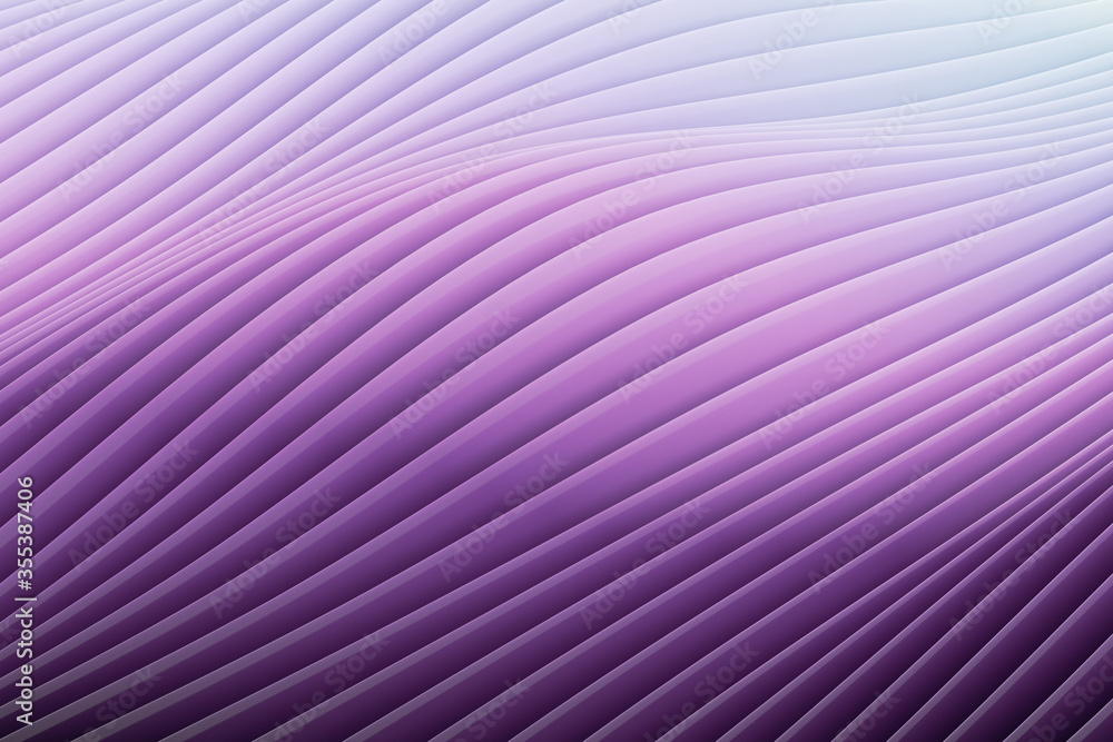 Aufkleber abstract wave background. 3d rendering - illustration.