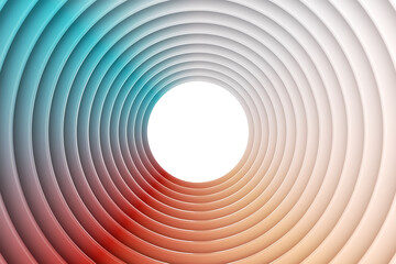Abstract circular background. 3d rendering - illustration.