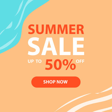 Promotional sales banners and summer discounts. summer sale vector for banners, posters and stickers