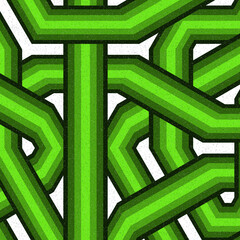 Obraz na płótnie Canvas Colour Hexagon Tile Connection art background design illustration