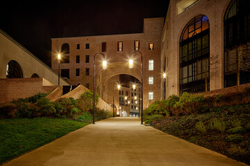 Heerlen (The Netherlands) by night, nightphotography