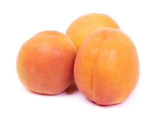 Group of fresh apricots