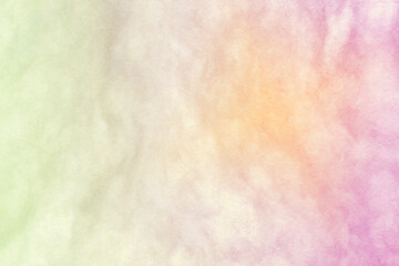 Multicolored pastel abstract background.Gentle tones paper texture. Light gradient.  The colour is soft and romantic.