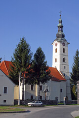 Fototapeta na wymiar Church of St. Vitus in Brdovec, Croatia