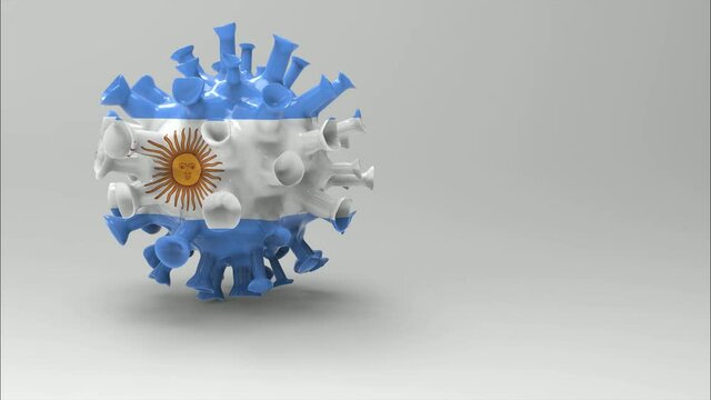 CoronaVirus, Covid 19, Argentina video ready to be used in your professional work.