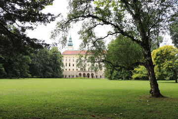 castle in the park