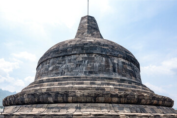 Borobudur Temple, UNESCO World Heritage in Central Java, Indonesia (750AD)