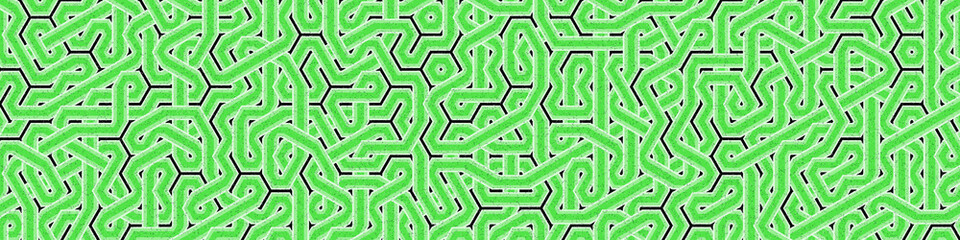 Colour Hexagon Tile Connection art background design illustration