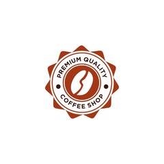 Coffee espresso vintage logo, stamp, badge 