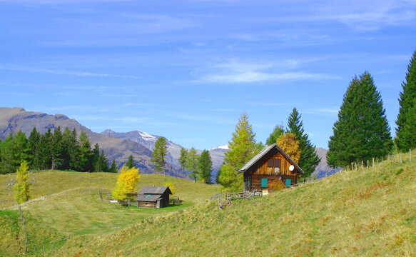 Tangerner Alm, Seeboden, K&auml;rnten, &ouml;sterreich