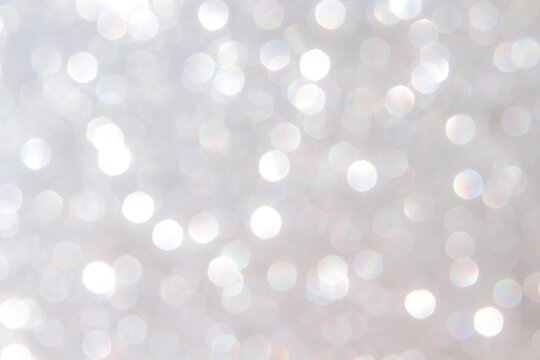 Abstract sparkle glitter light white grey background