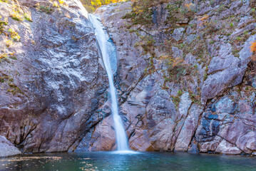 Biryong waterfall at Seoraksan national park in Republic of Korea