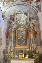 Obraz premium Chapel of St. Francis Xavier at Orsic Castle in Gornja Stubica, Croatia