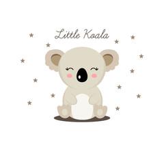 Little Koala cartoon.
