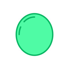 Egg icon vector
