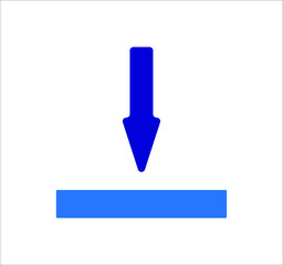 download icon. illustration for web and mobile design.