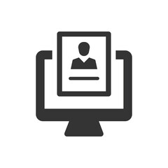 Online Job Application Icon
