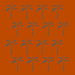 Fototapeta na wymiar Design palms vintage background, pattern