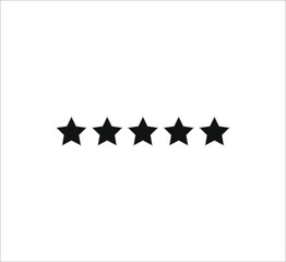 rating star icon. illustration for web and mobile design.