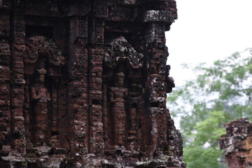 Ruin at My Son ruins in Vietnam