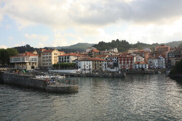 Fototapeta na wymiar Village Pittoresque Mundaka Pays Basque Espagne 