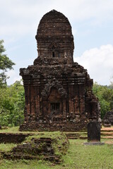 Ruin at My Son ruins in Vietnam