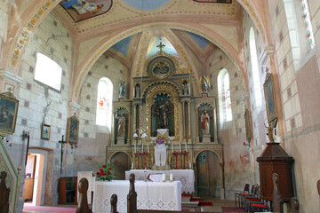 St. Roch Church in Kratecko, Croatia
