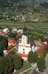 Church of Our Lady of Jerusalem at Trski Vrh in Krapina, Croatia