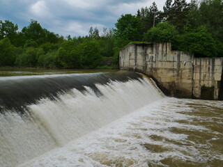dam on the river