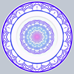 Decorative Floral Ornament. Illustration. For Coloring Book, Greeting Card, Invitation, Tattoo. Anti-Stress Therapy Pattern. Vector